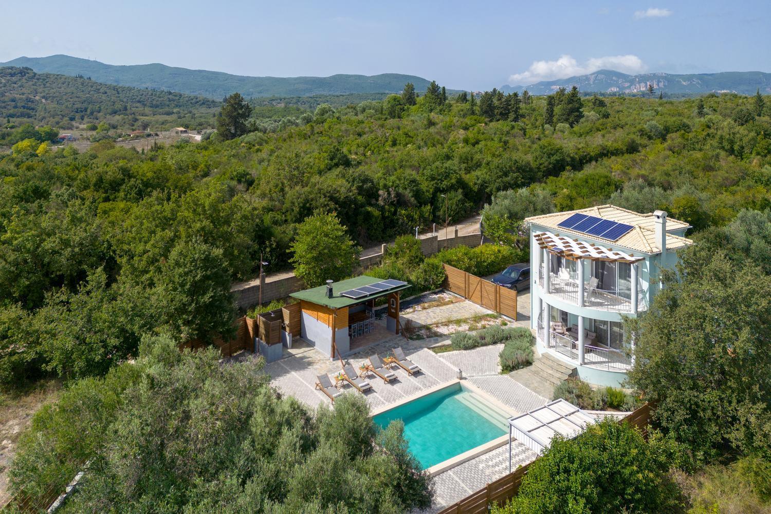 Villa Serenity - Off Grid Villa Pouládes Exterior foto